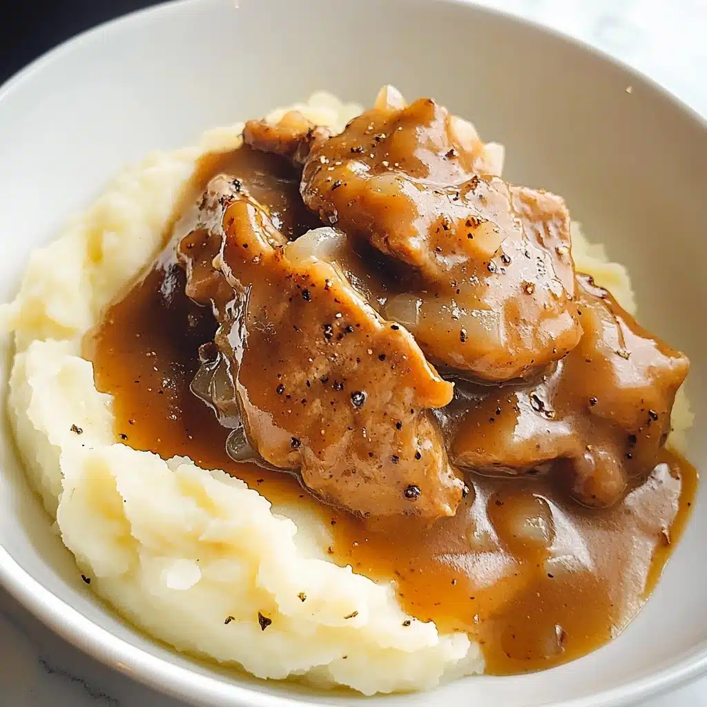 Smothered Chicken and Gravy Recipe - Recipe Image