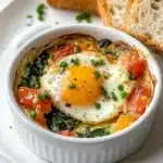 Baked Feta Eggs Recipe