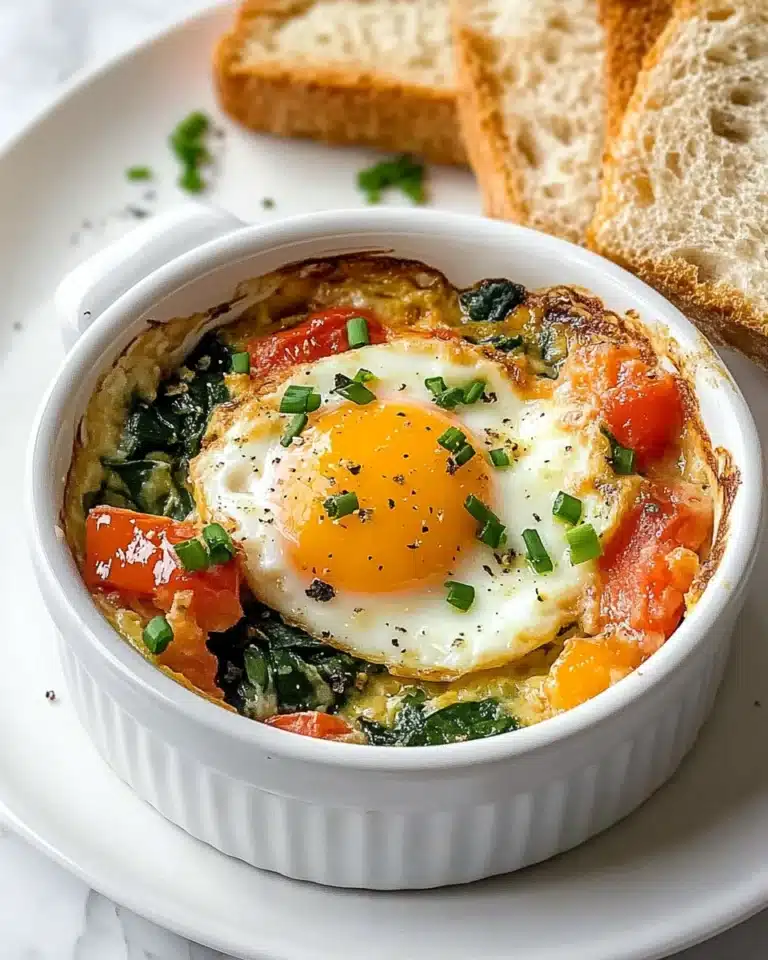 Baked Feta Eggs Recipe