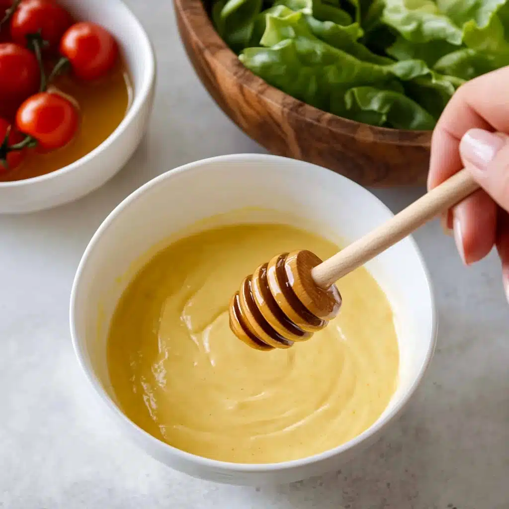 Creamy Honey Mustard Drizzle Recipe - Recipe Image