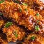 Crispy Hot Honey Chicken Tenders Recipe