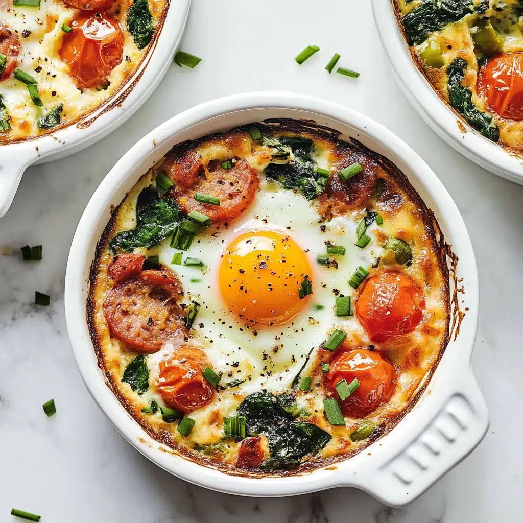 Baked Feta Eggs Recipe - Recipe Image