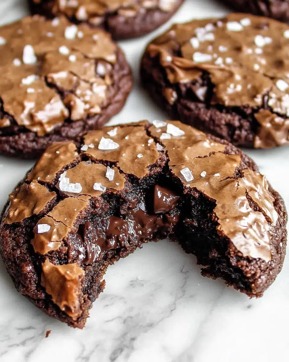 Chewy Double Chocolate Brookies Recipe
