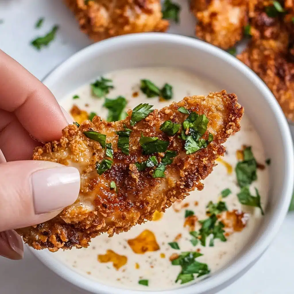 Crispy Hot Honey Chicken Tenders Recipe - Recipe Image