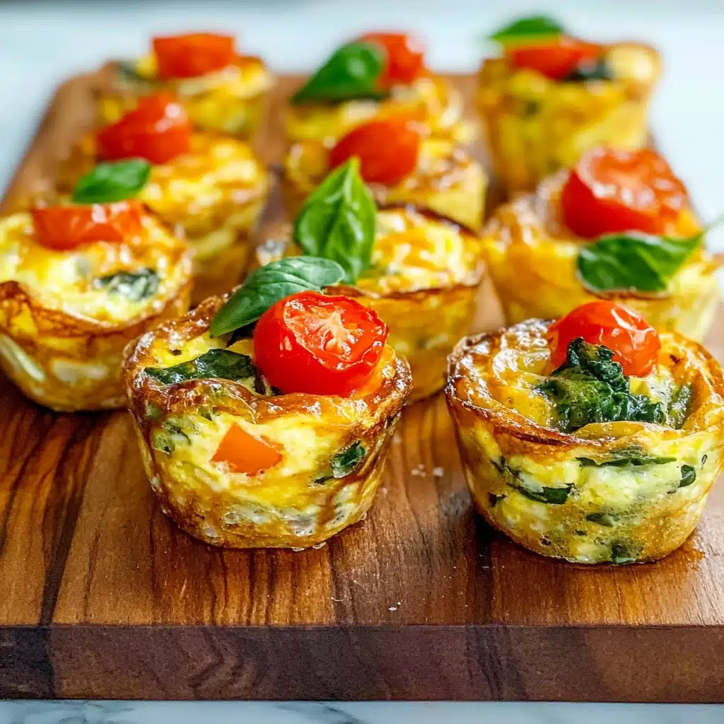 Spinach and Tomato Hash Brown Quiche Cups Recipe - Recipe Image