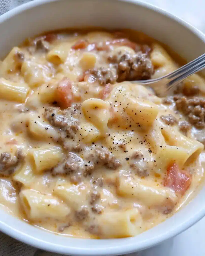Italian Sausage Parmesan Soup Recipe