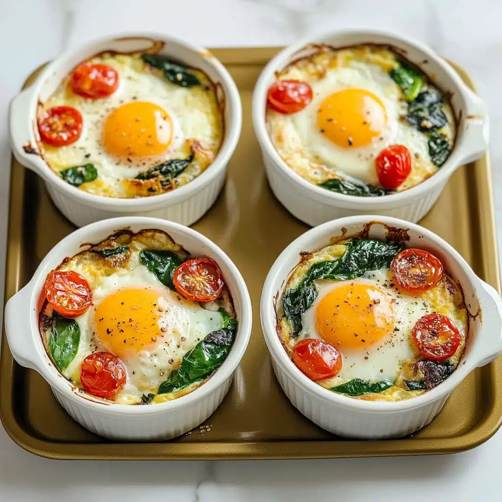 Baked Feta Eggs Recipe - Recipe Image