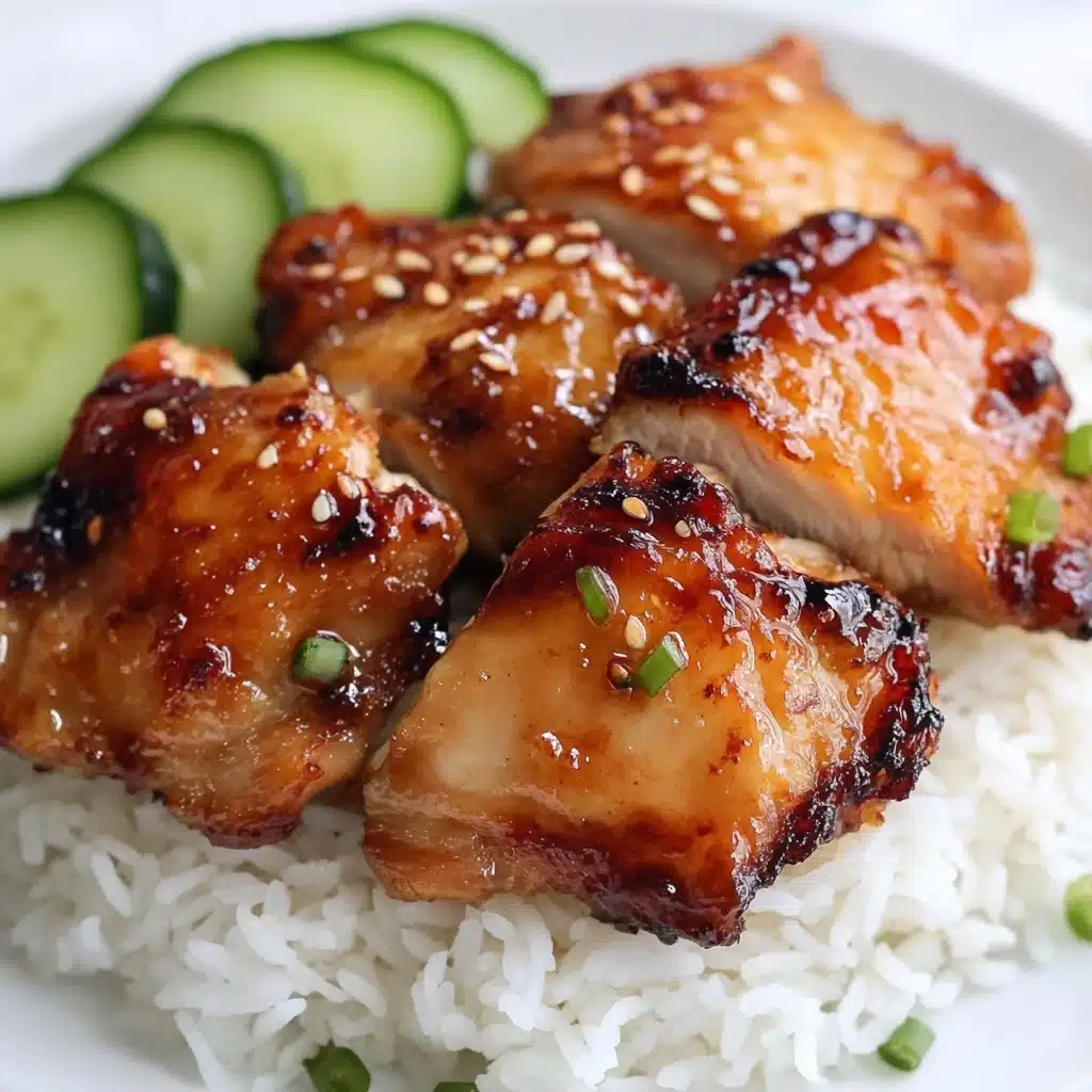 Crispy Sweet Chili Glazed Chicken Thighs Recipe - Recipe Image