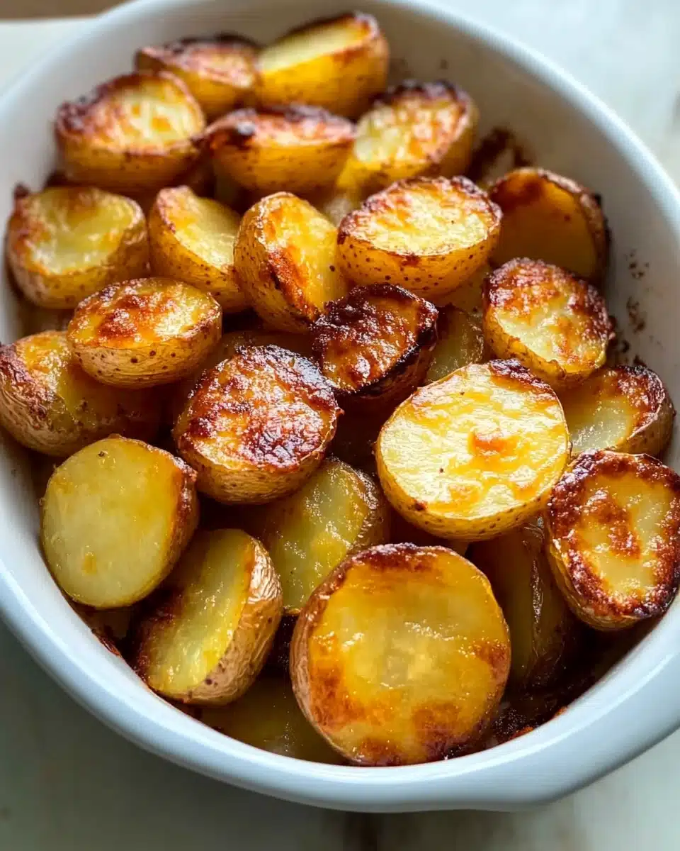 Golden Duck Fat Crispy Potatoes Recipe