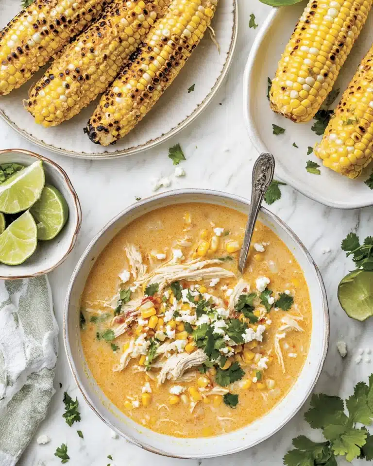 Mexican Street Corn Soup Recipe