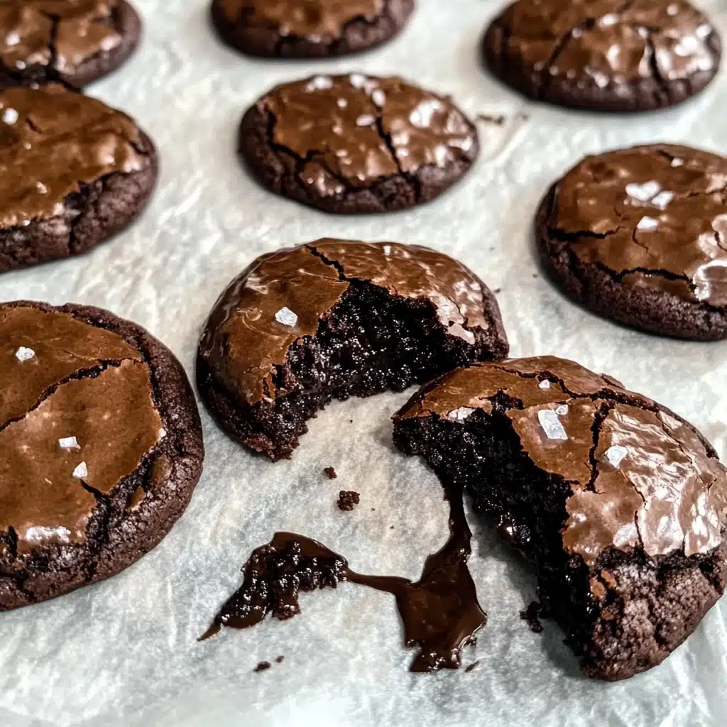 Chewy Double Chocolate Brookies Recipe - Recipe Image