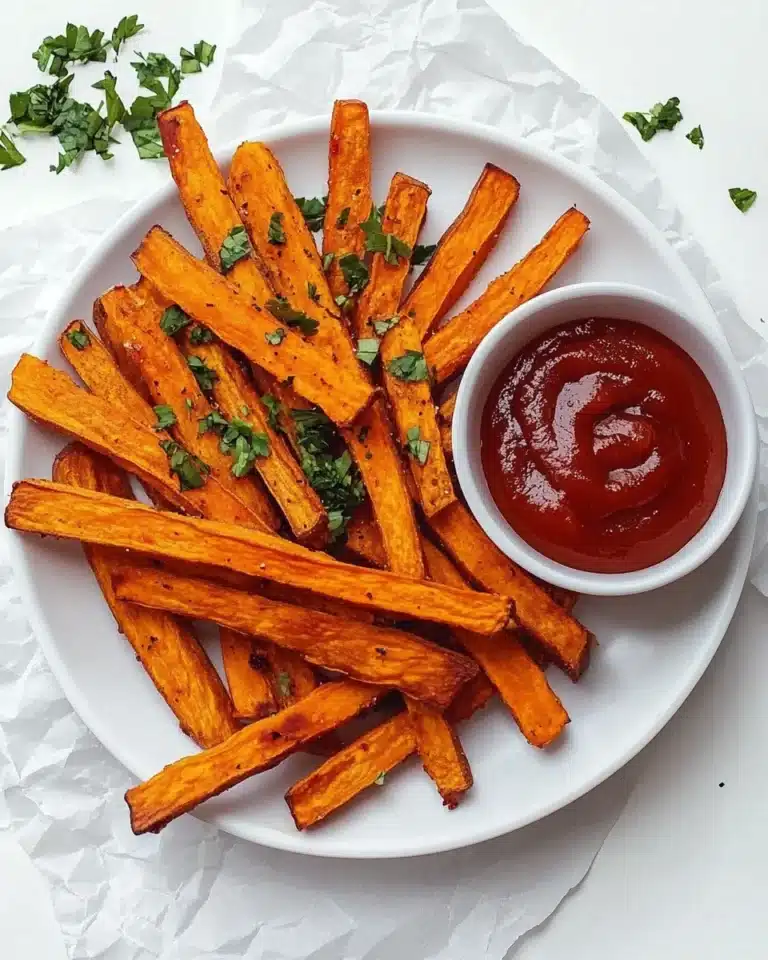 Crispy Air Fryer Sweet Potato Fries Recipe