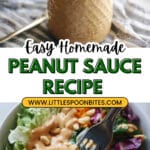 Creamy Peanut Sauce Delight Recipe