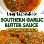 Savory Southern Garlic Butter Drizzle Recipe
