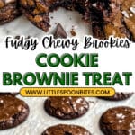 Chewy Double Chocolate Brookies Recipe