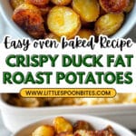 Golden Duck Fat Crispy Potatoes Recipe
