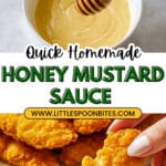 Creamy Honey Mustard Drizzle Recipe