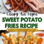 Crispy Air Fryer Sweet Potato Fries Recipe