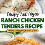 Crispy Ranch Air Fryer Chicken Recipe