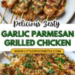 Garlic Parmesan Grilled Cajun Chicken Recipe