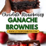 Chocolate Covered Strawberry Brownies Recipe