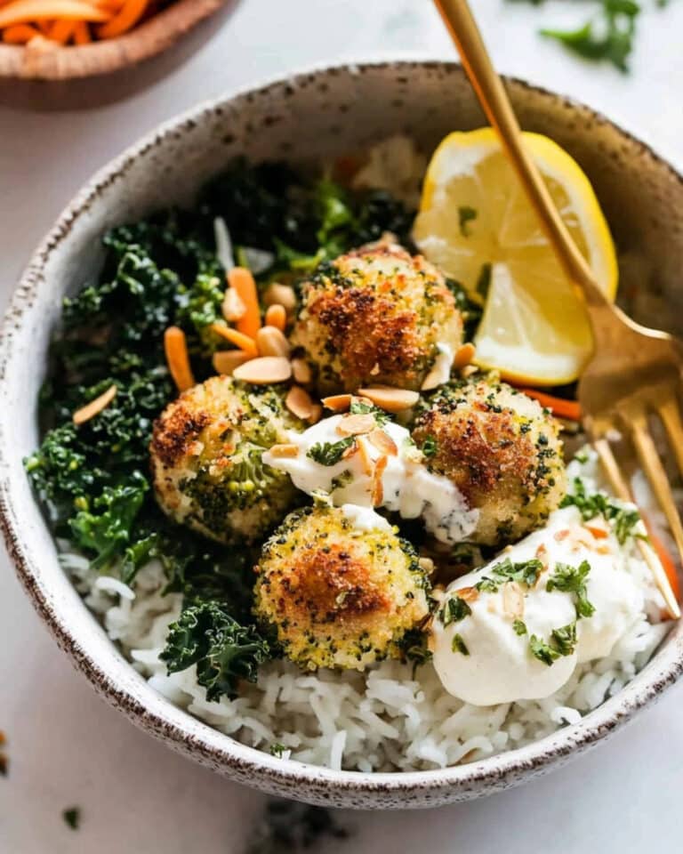 Baked Broccoli Cheese Balls Recipe