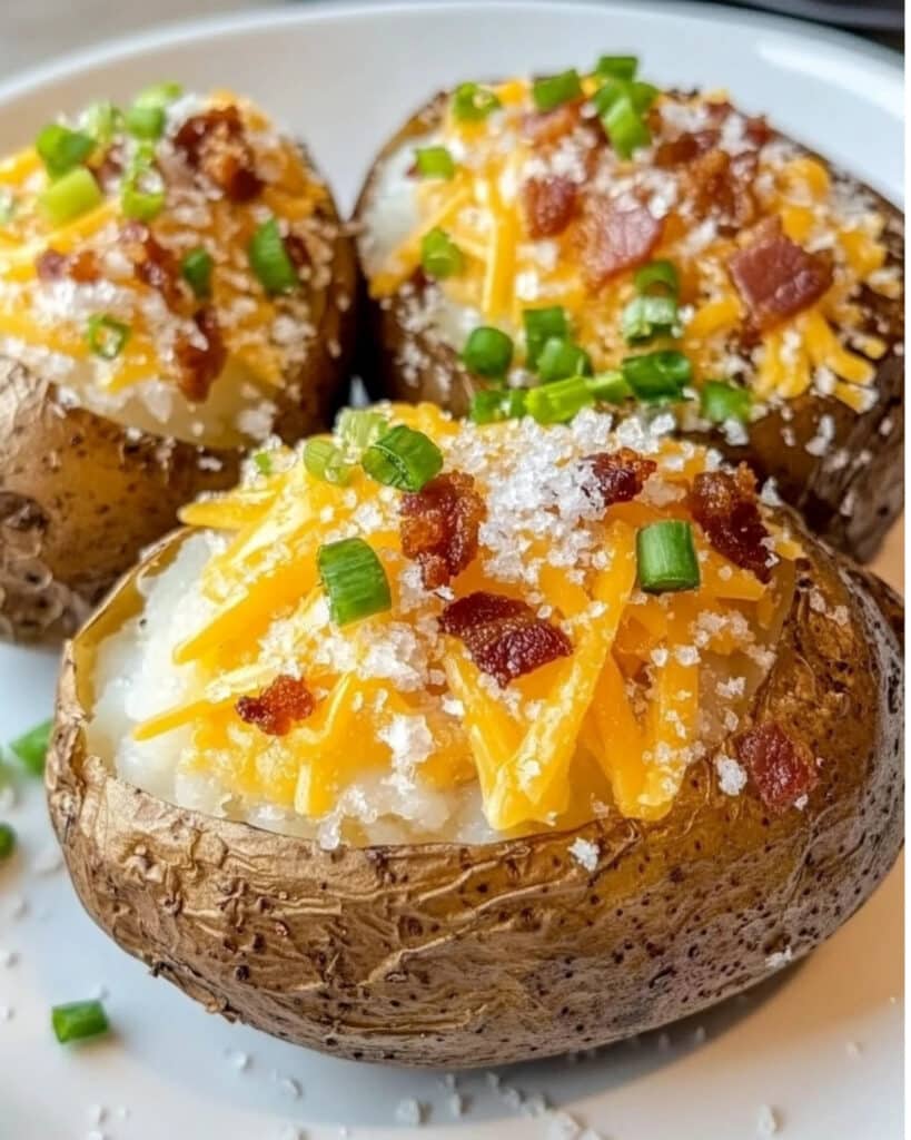 Baked Potatoes On The Grill Recipe