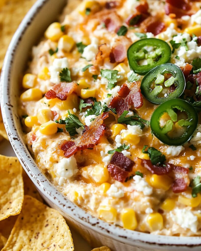 Crockpot Jalapeño Corn Dip Recipe