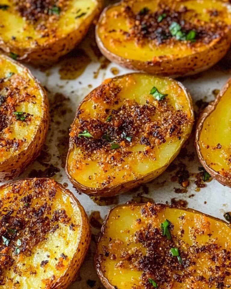 Parmesan Garlic Roasted Potatoes Recipe