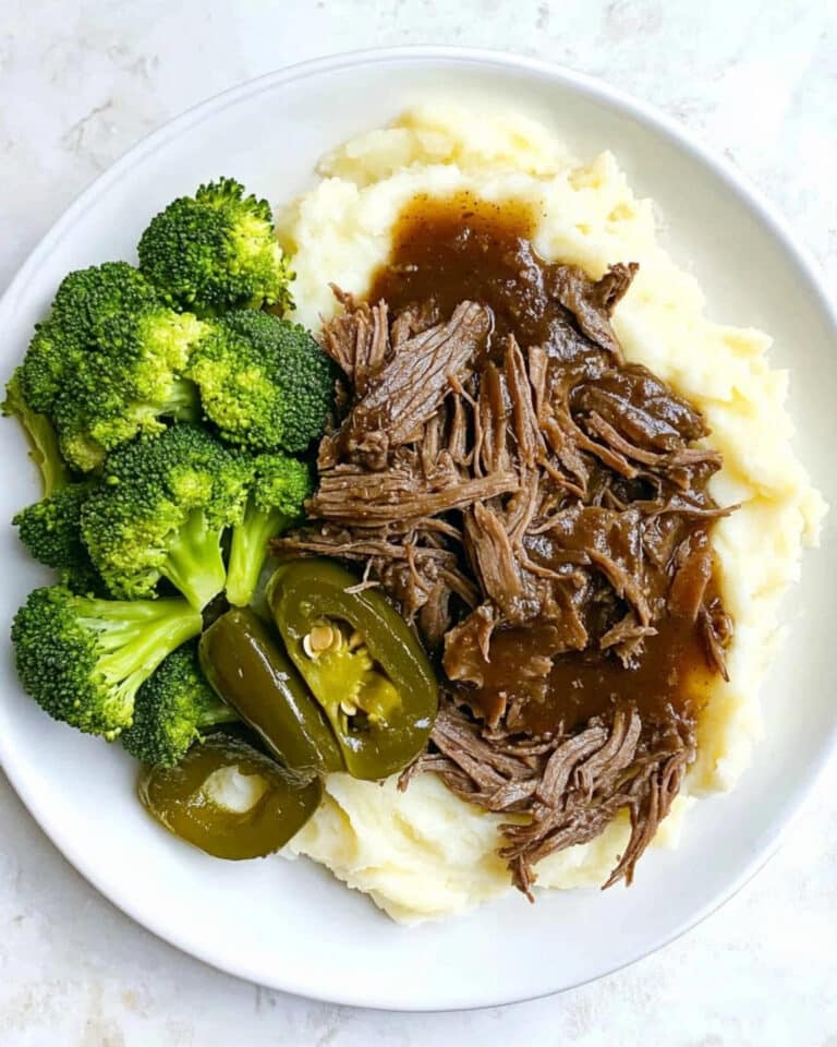 Slow Cooker Mississippi Pot Roast Recipe