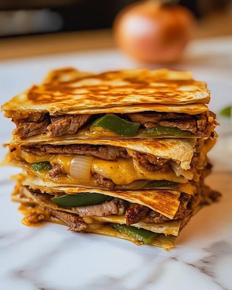 Steak Cheese Steak Quesadillas Recipe