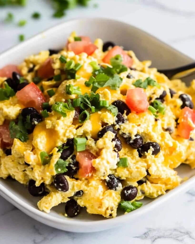 Tex-Mex Scrambled Eggs Recipe