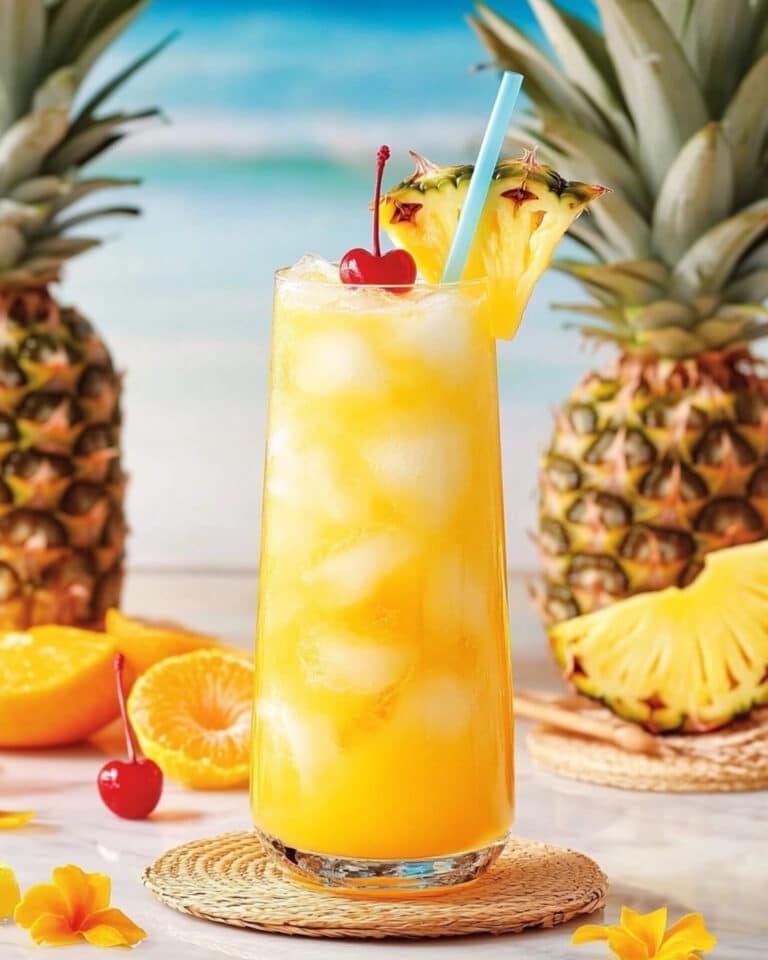 Tropical Non-Alcoholic Fruit Punch Recipe
