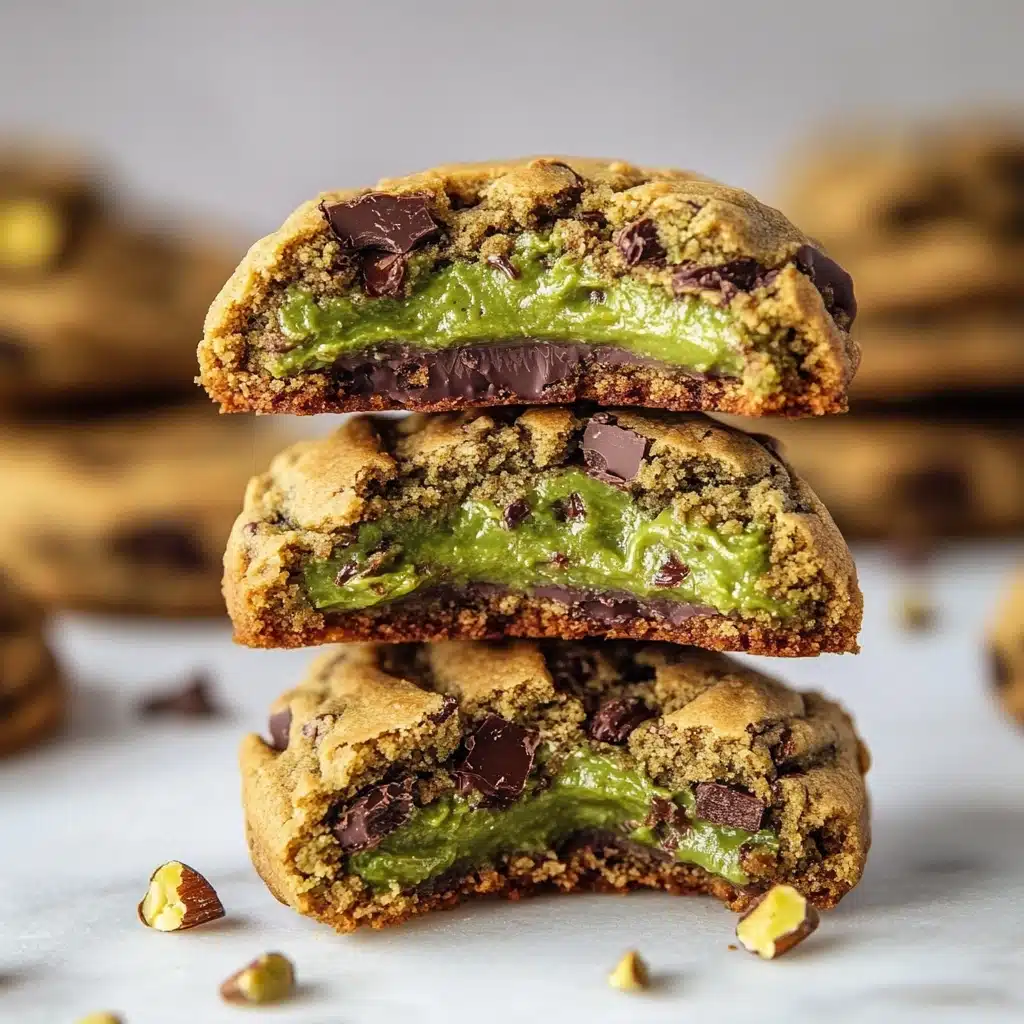 Pistachio Cream Cookies Recipe - Recipe Image