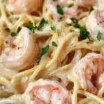 Creamy Garlic Shrimp Pasta Recipe