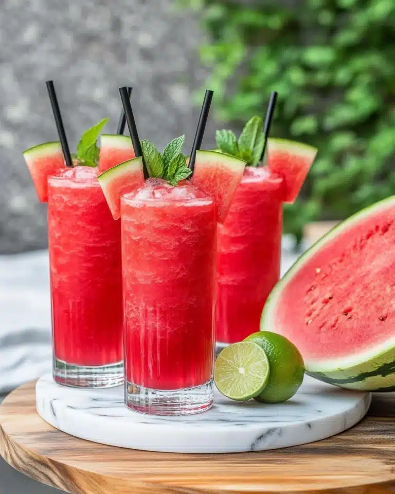 Watermelon Slushie Recipe
