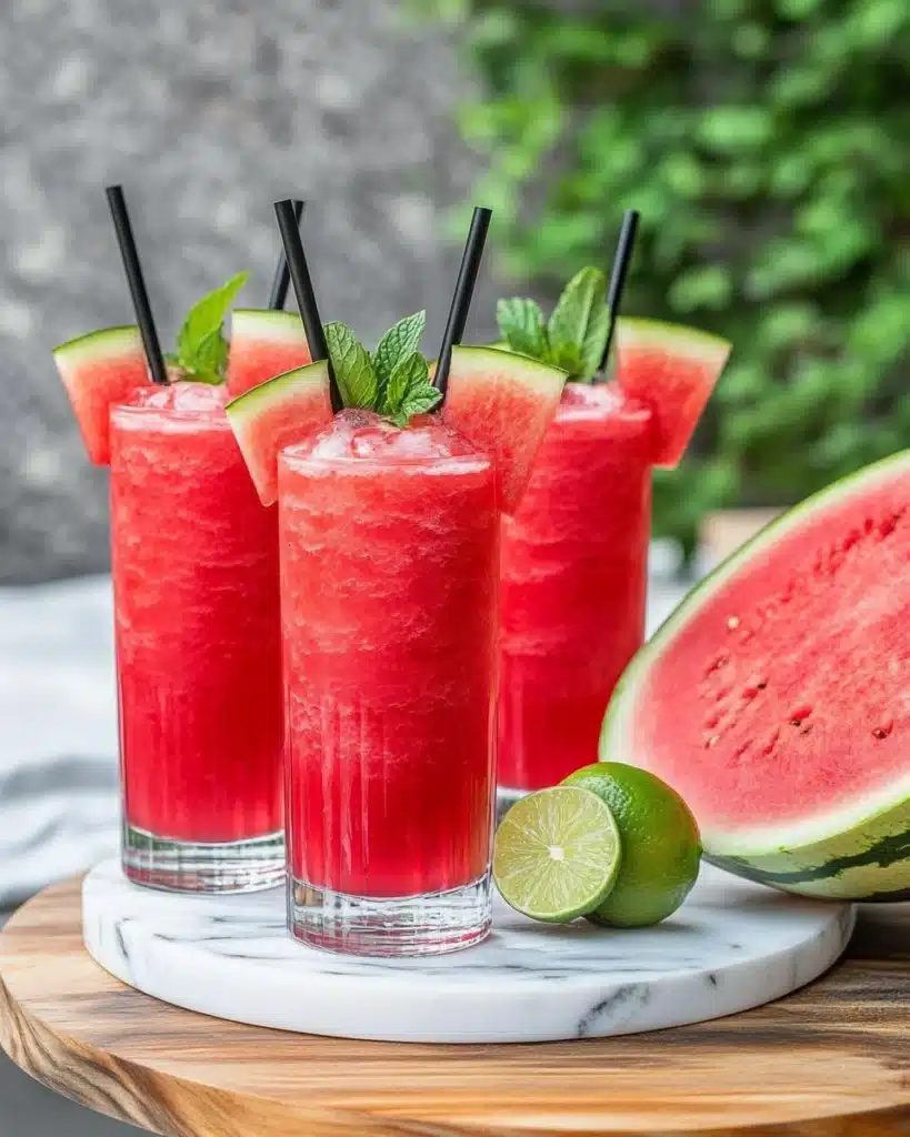 Watermelon Slushie Recipe