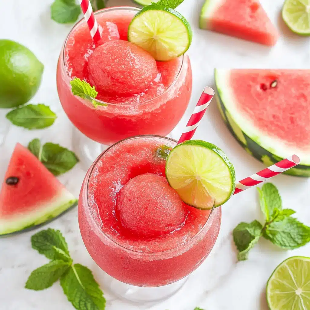 Watermelon Slushie Recipe - Recipe Image