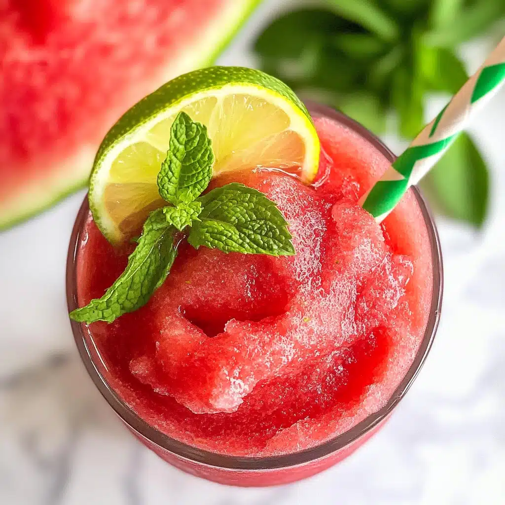 Watermelon Slushie Recipe - Recipe Image