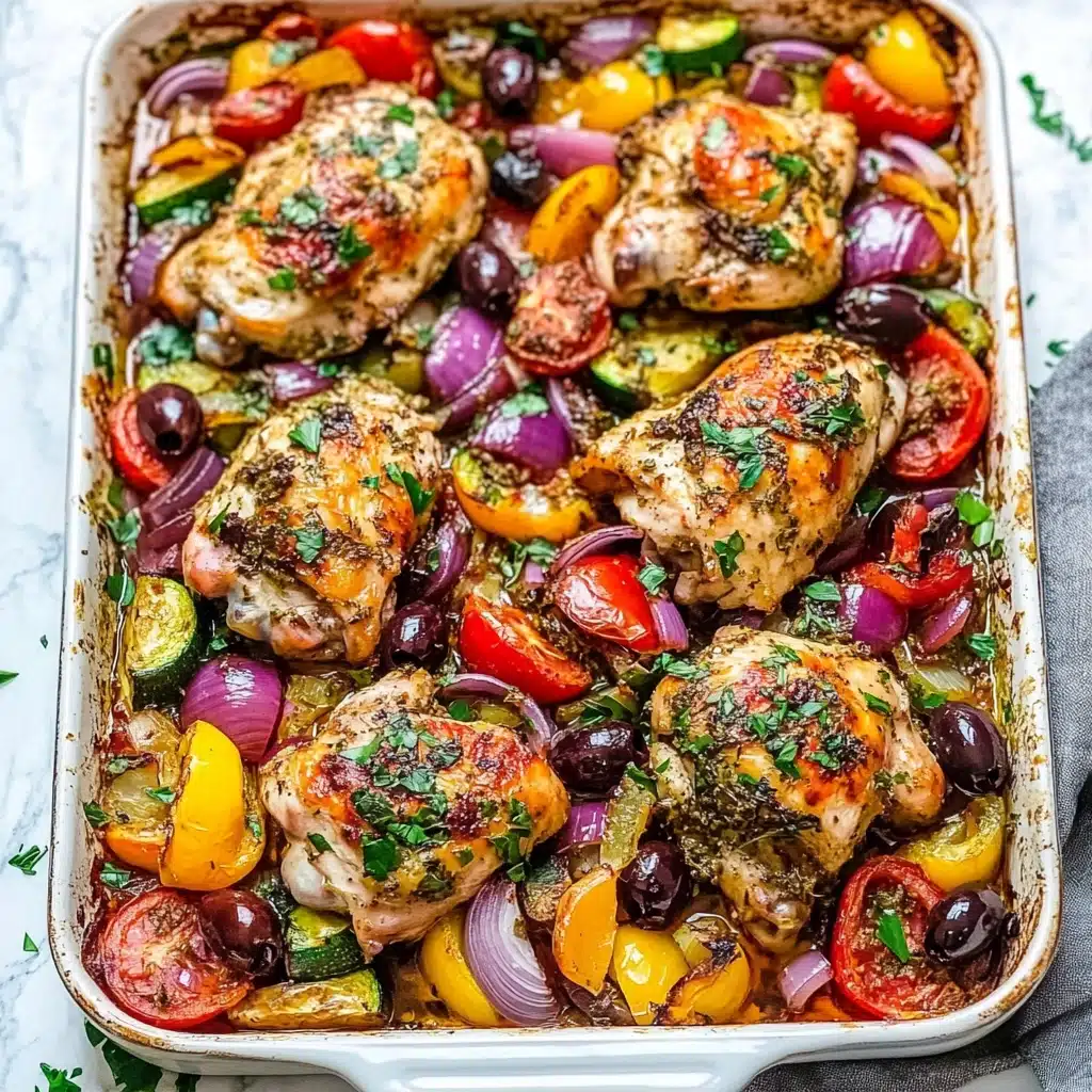 Greek Sheet-Pan Chicken Recipe - Recipe Image