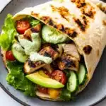 Chicken Shawarma with Easy Flatbread Recipe