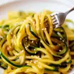 Sesame Teriyaki Zoodle Stir-Fry Recipe