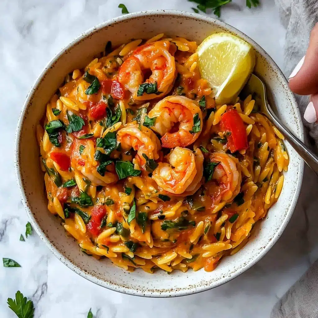 Creamy Garlic-Paprika Shrimp Skillet Recipe - Recipe Image
