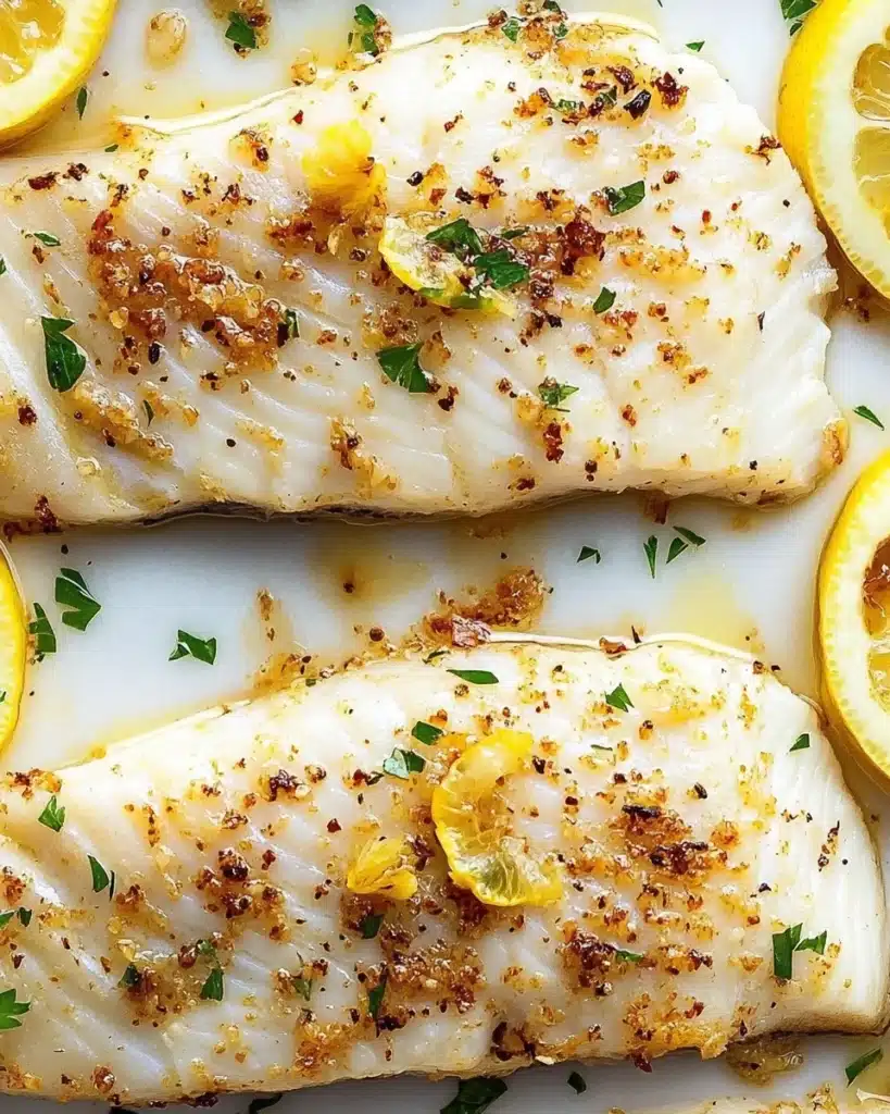 Garlic Butter Baked Tilapia Recipe