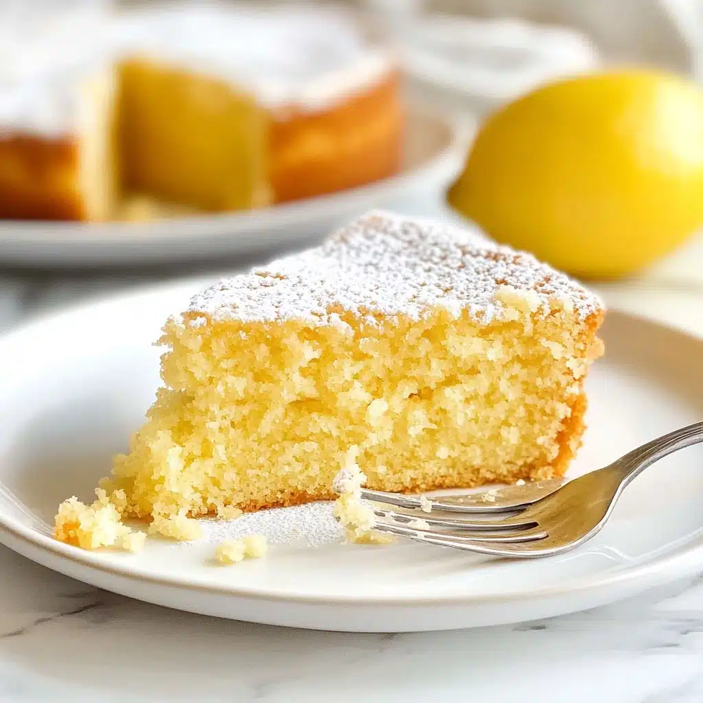 Lemon Olive Oil Cake Recipe - Recipe Image