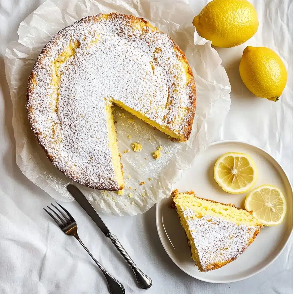 Lemon Olive Oil Cake Recipe - Recipe Image