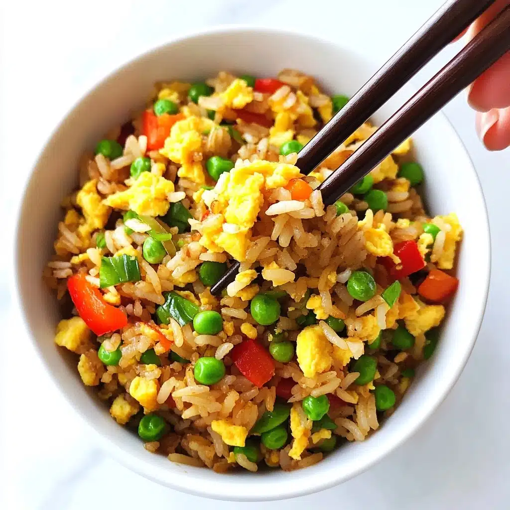 Scrumptious Homemade Fried Rice Recipe - Recipe Image