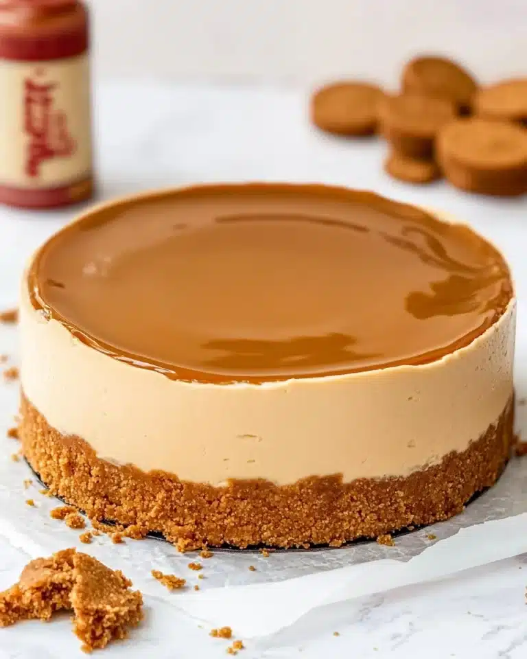 Biscoff Cheesecake Recipe