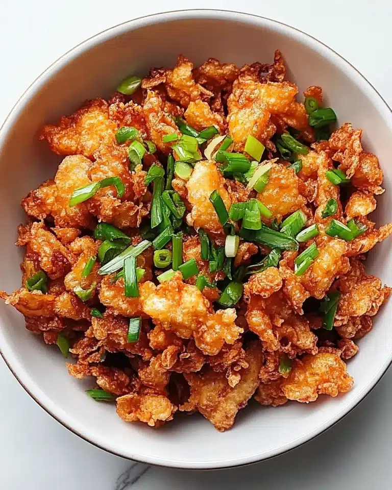 High Protein Korean Popcorn Chicken Recipe
