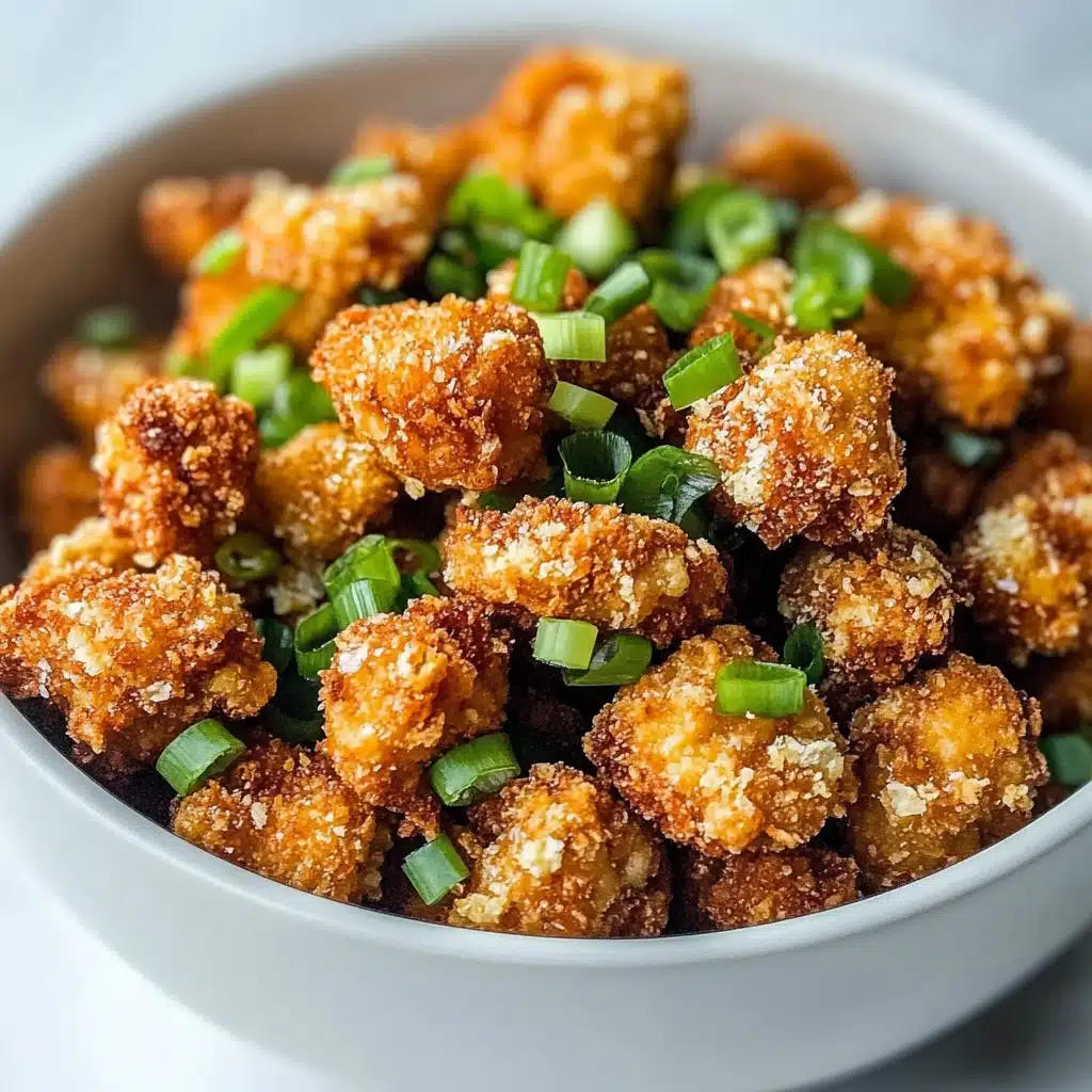 High Protein Korean Popcorn Chicken Recipe - Recipe Image